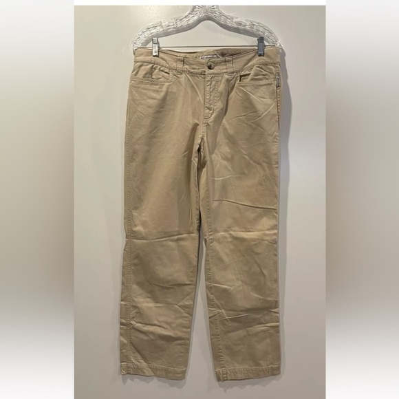 Columbia Sportswear Company Beige Cotton Chino‎ Pants Women’s Size 10 (1147) - Picture 1 of 4